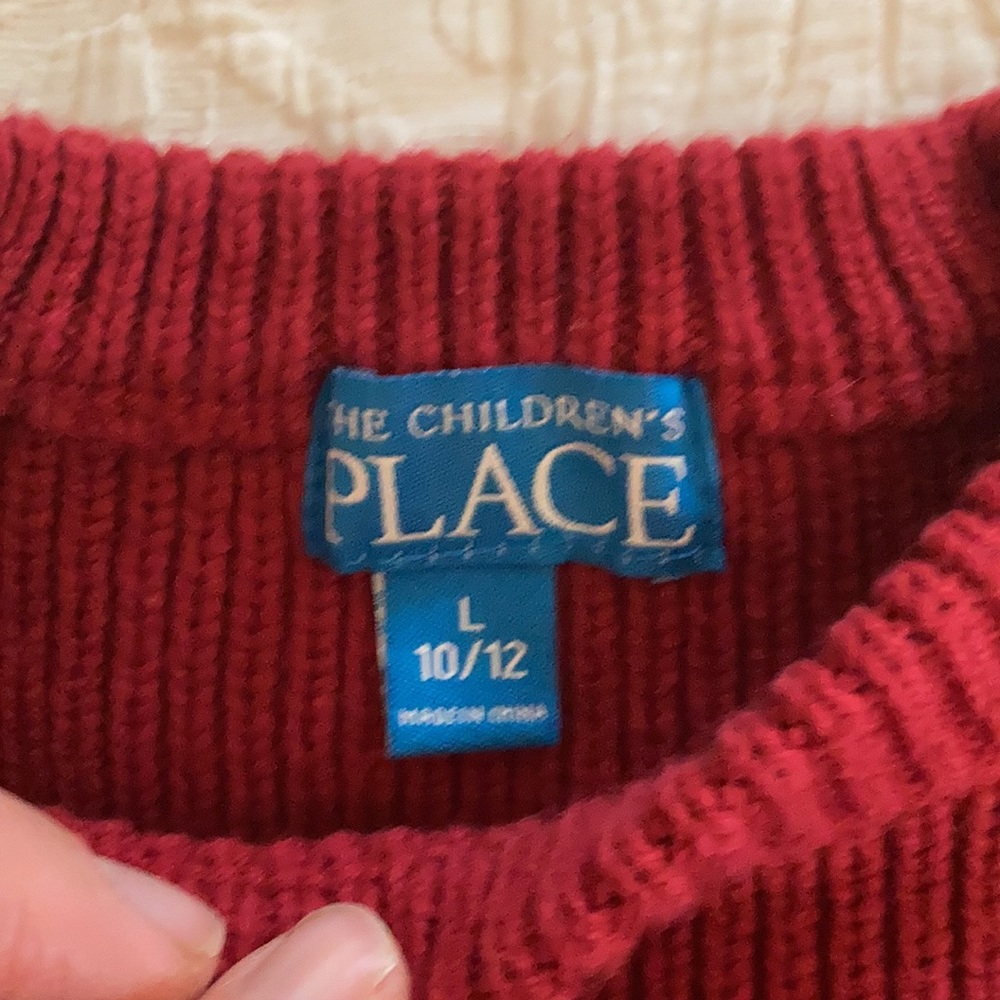 Children’s Place multicolor boys cotton sweater - Picture 2 of 3